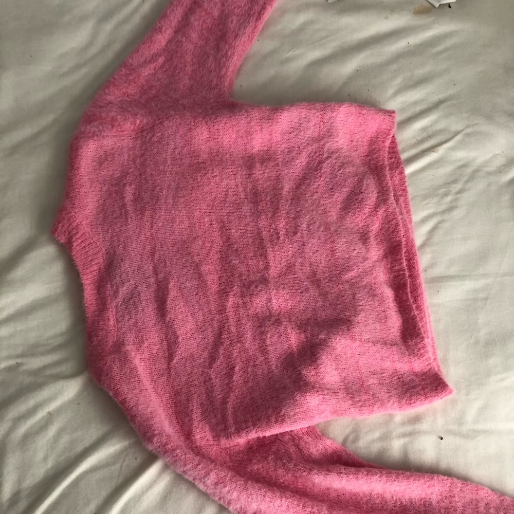 Cotton candy LA pink sweater